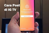 Cara POST IG TV