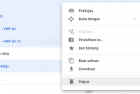 Cara Hapus Google Drive