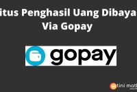 Situs Penghasil Uang Dibayar Via Gopay